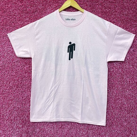 Billie Eilish Hit Me Hard and Soft Blohsh Figure Pink T-Shirt XL - Picture 1 of 5